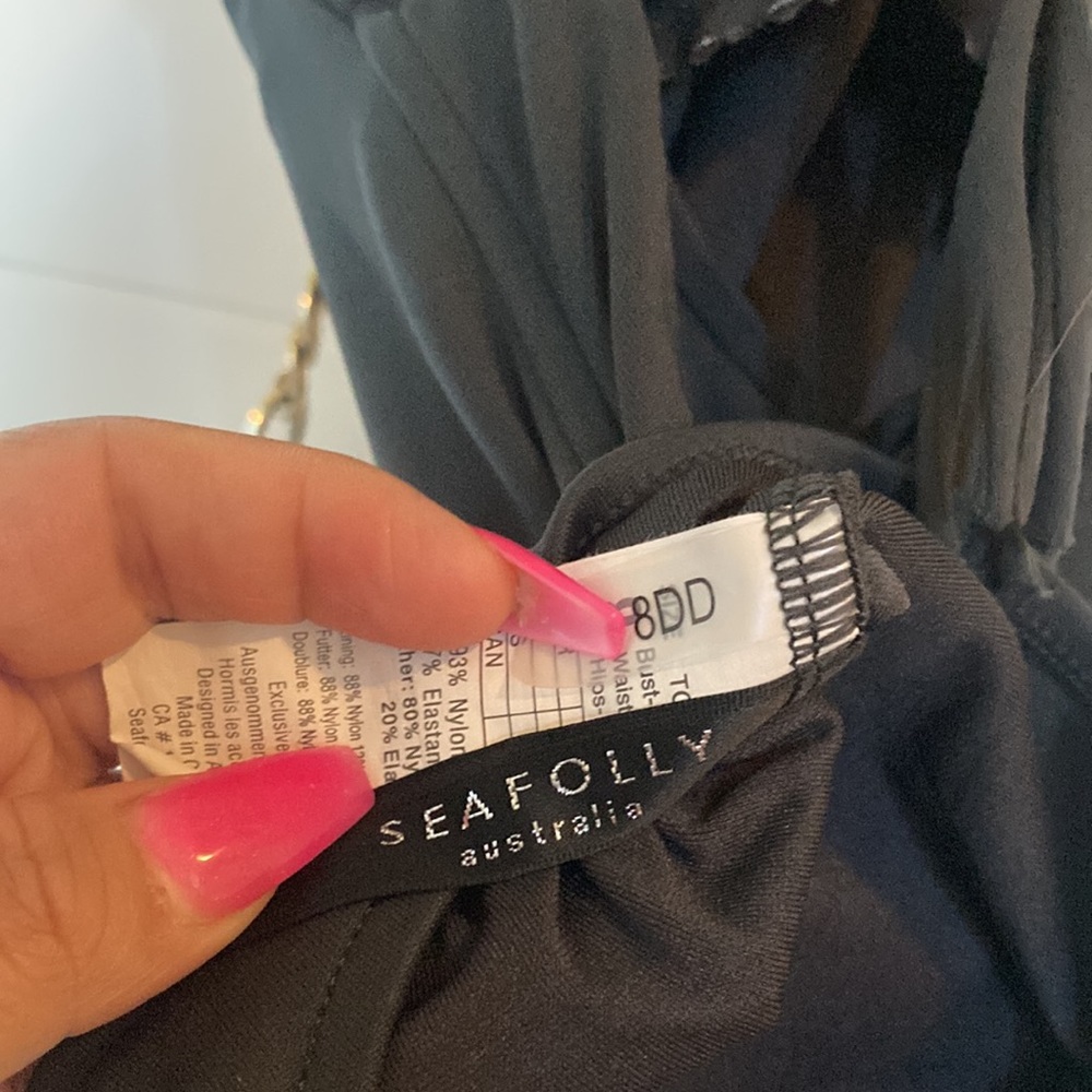 Seafolly Australia one Peice Bathing suit - Picture 5 of 5